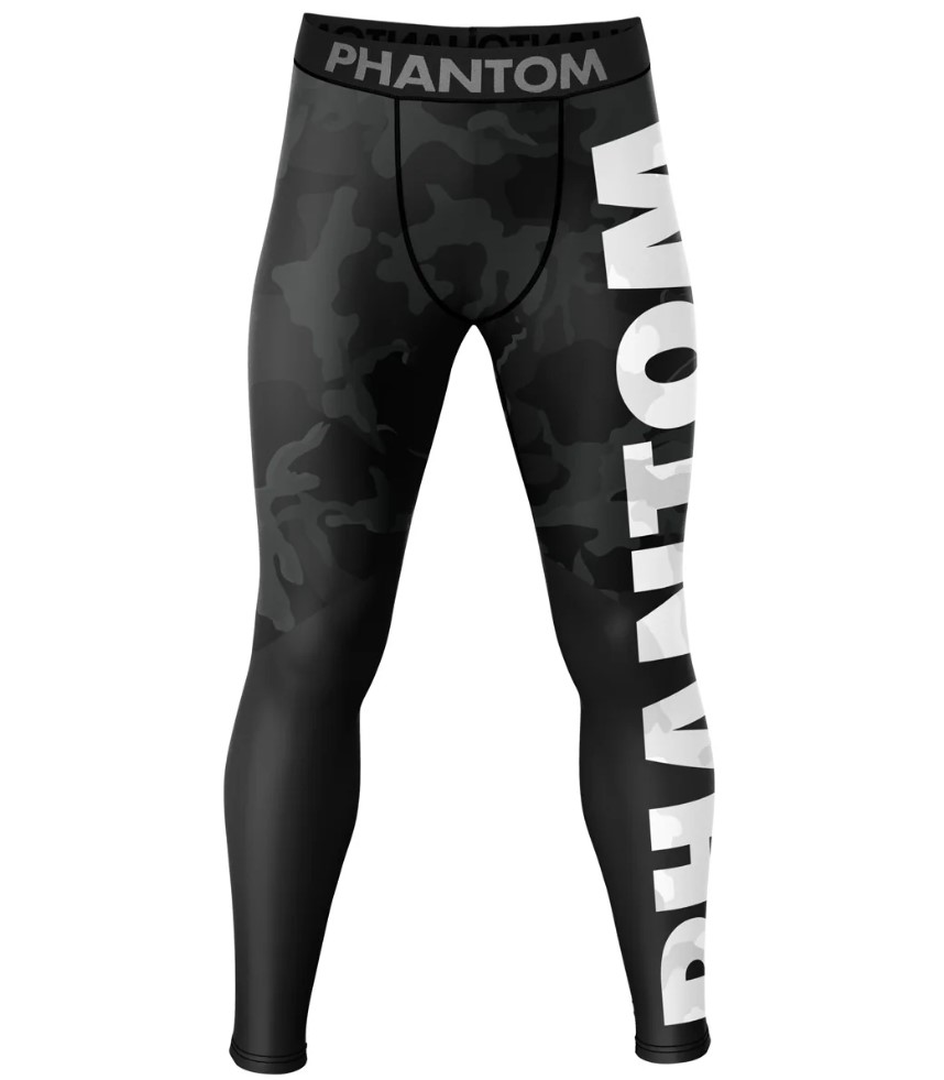 Phantom Compression Pants Domination, Camo-Black