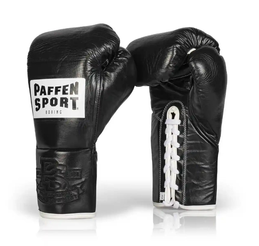 Paffen Sport Boxing Gloves Pro Classic Fight, Black