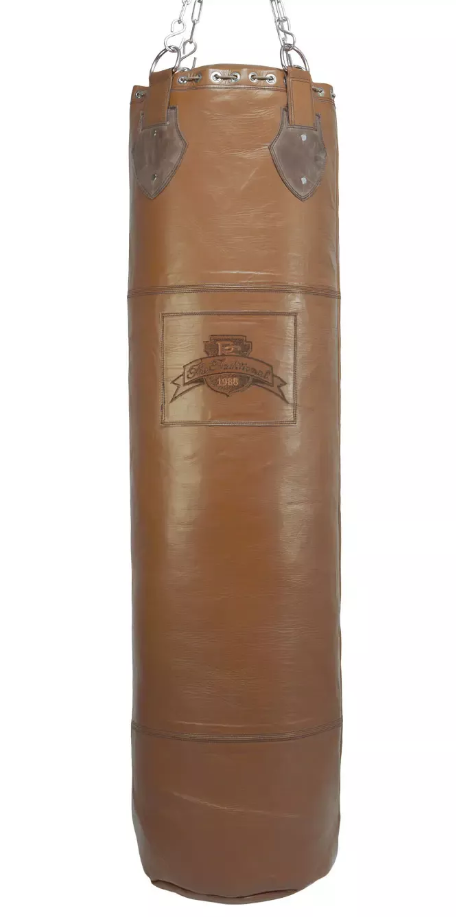 Paffen Sport Heavy Bag Traditional Old School 120x35cm 45kg, Brown