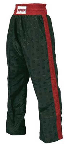 Top Ten Kickboxhose Classic, Schwarz-Rot