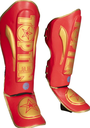 Top Ten Shin Guards Star Light WAKO, Red