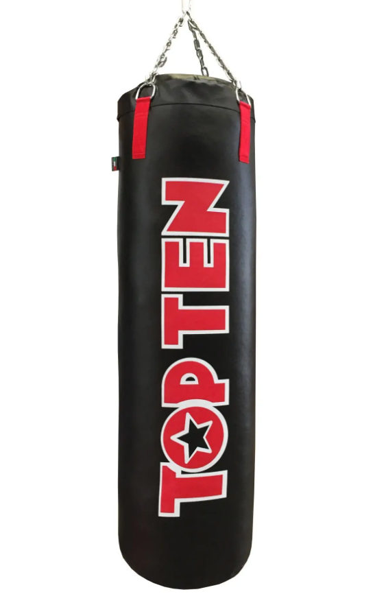 Top Ten Heavy Bag 150x33cm 50kg, Black