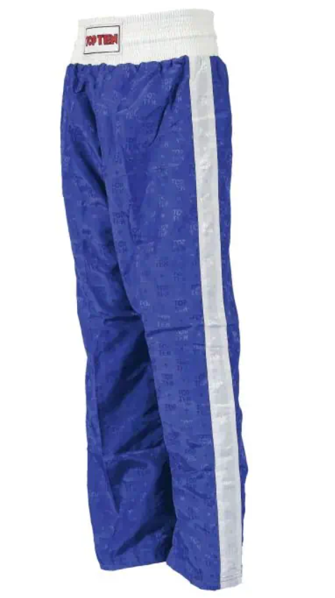 Top Ten Kickboxing Pants Classic, Blue-White