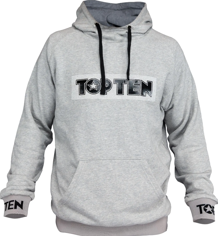 Top Ten Hoodie Score, Grau