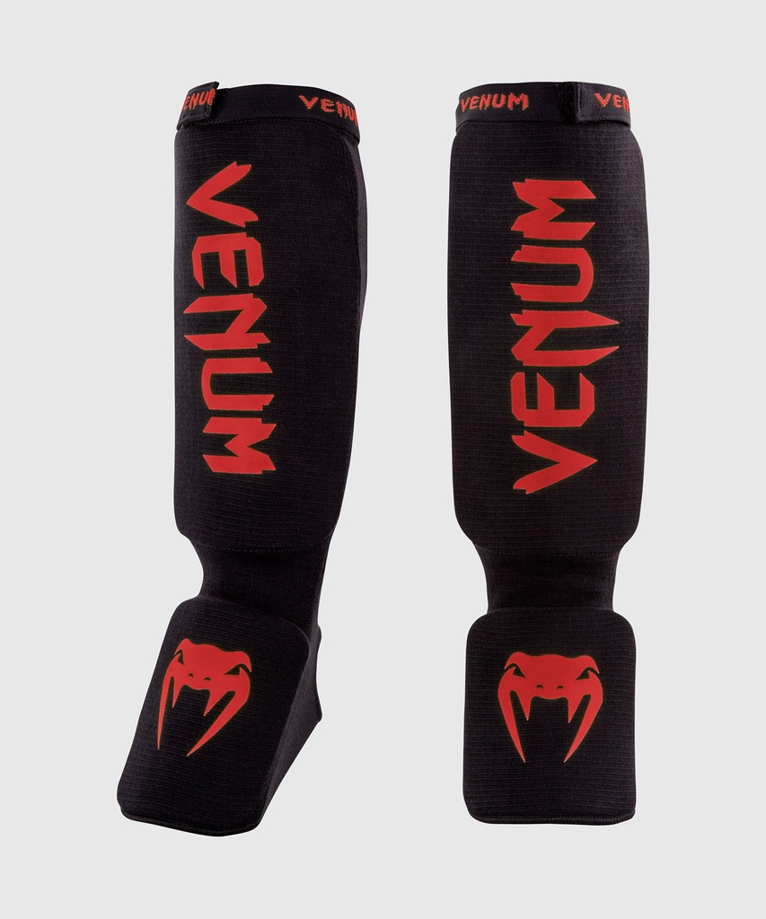 Venum Shin Guards Kontact, Black-Red