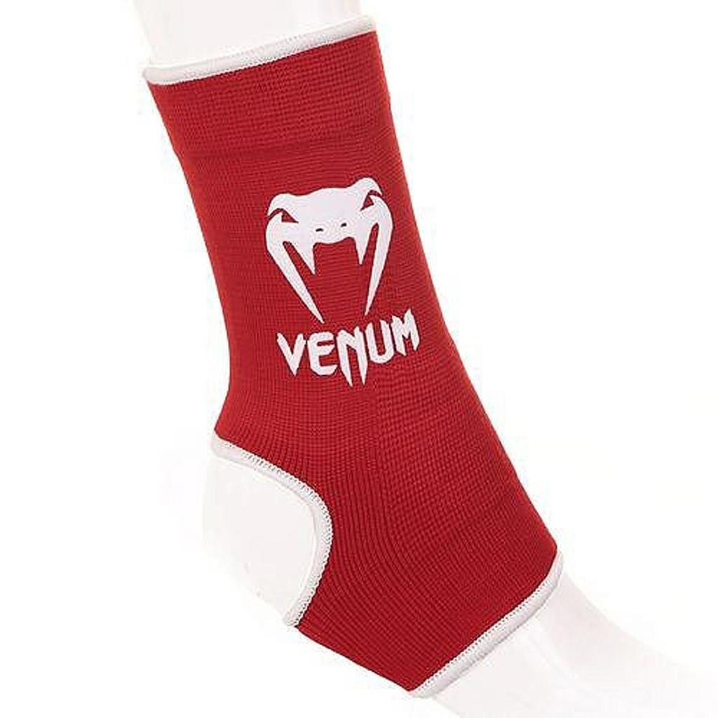 Venum Ankle Guards, Red-White