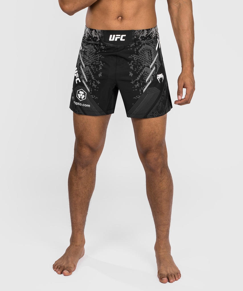 Venum Fight Shorts UFC Adrenaline Authentic Fight Night Short Fit, Black