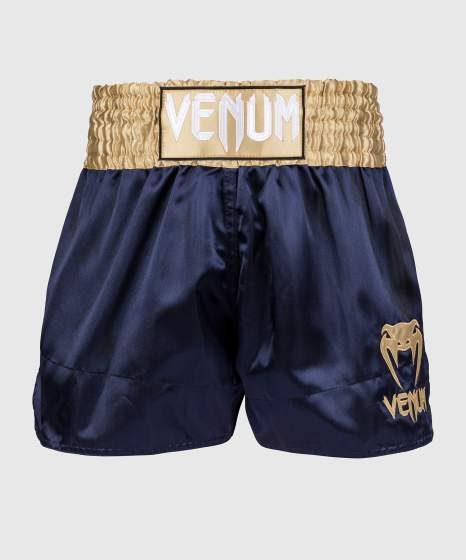 Venum Muay Thai Shorts Classic, Blau-Gold