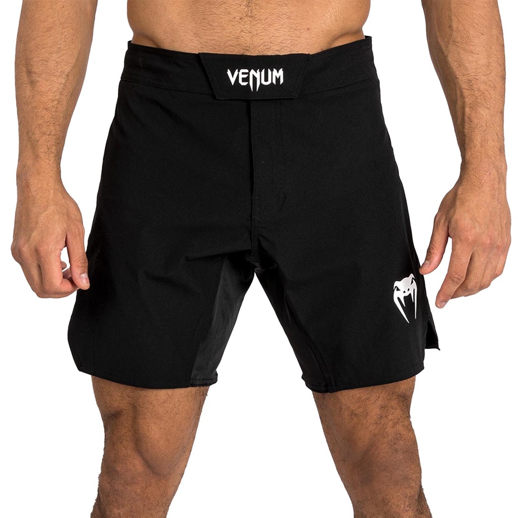 Venum Fight Shorts Contender, Black-White