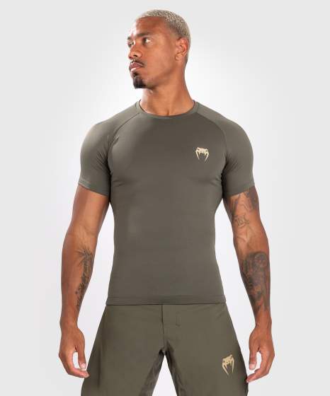 Venum Rash Guard Contender, Khaki