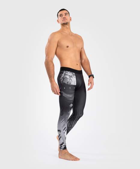 Venum Compression Pants Gorilla Jungle, Black-White