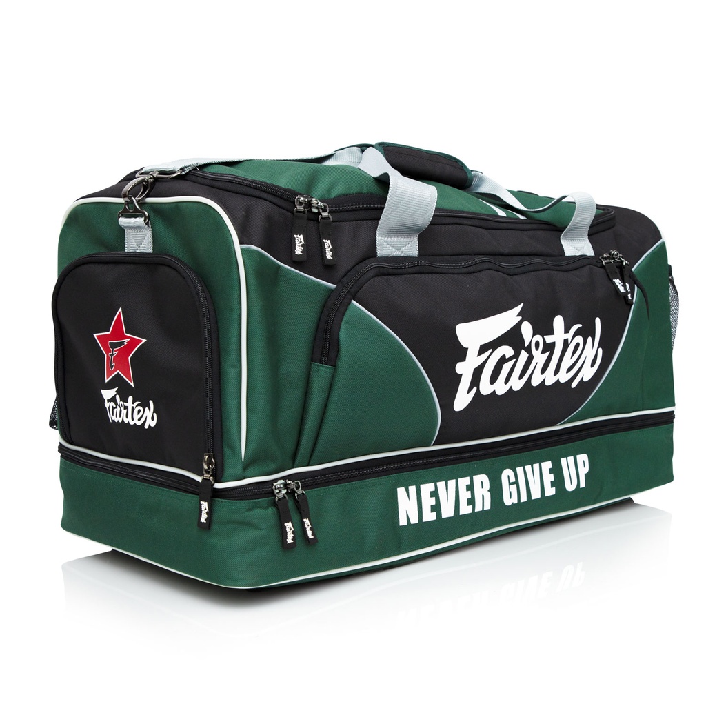 Fairtex Sporttasche BAG2, Grün-Schwarz