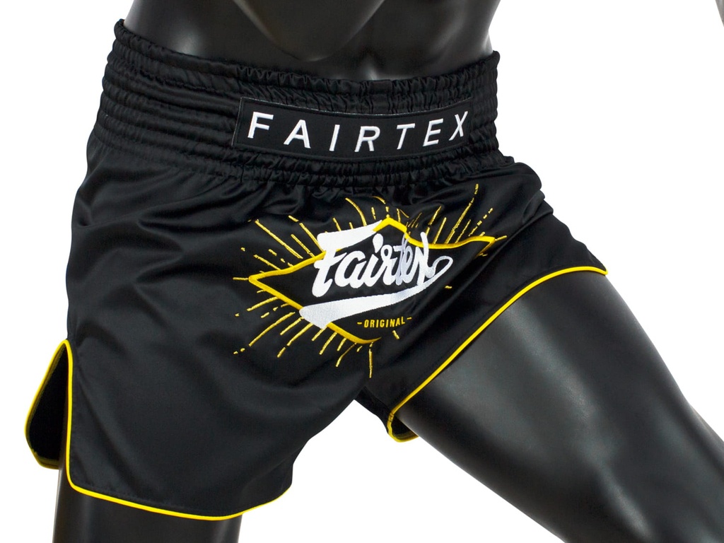 Fairtex Muay Thai Shorts BS1903, Schwarz