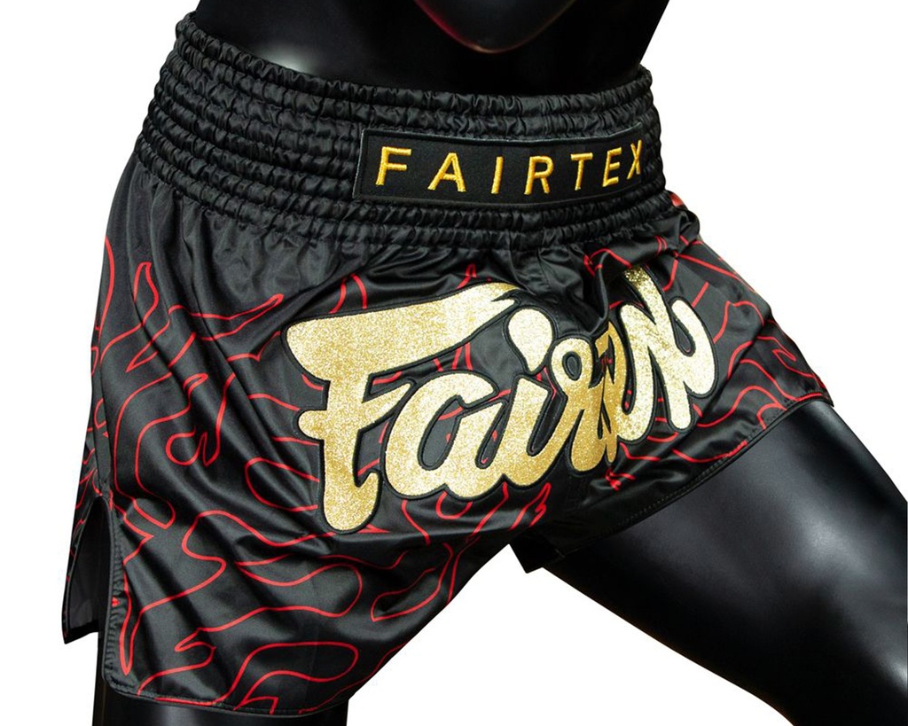 Fairtex Muay Thai Shorts BS1920 Lava, Black