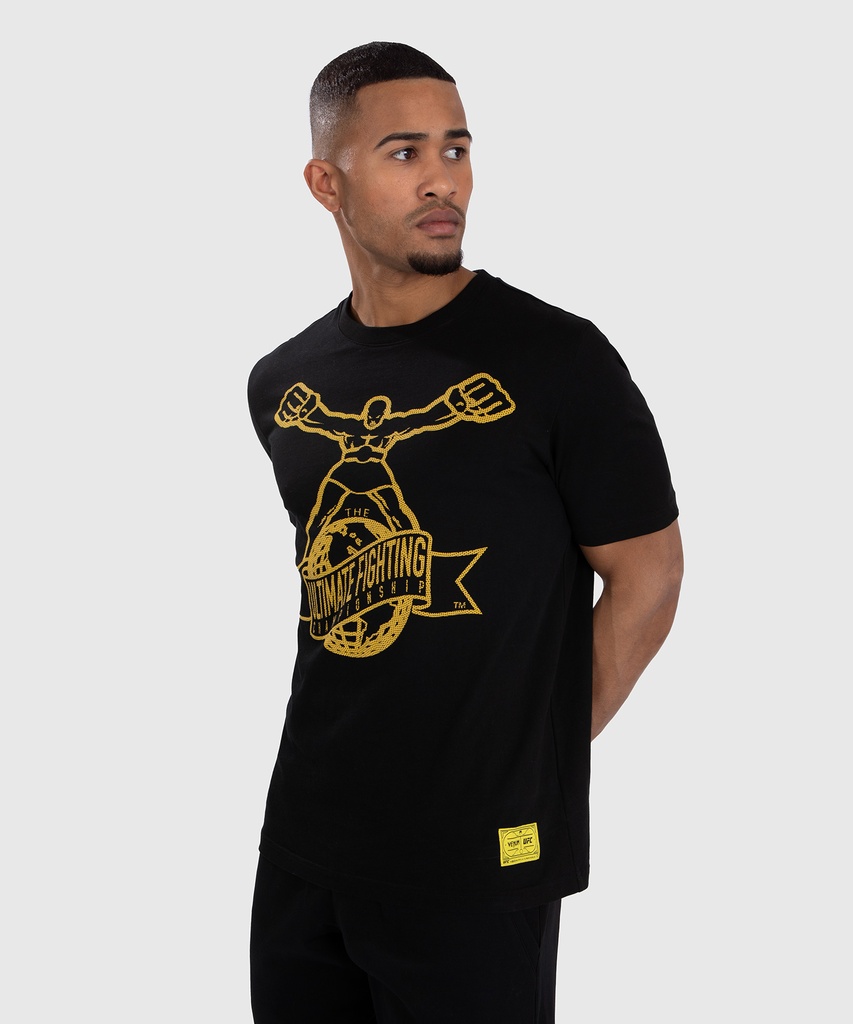 Venum T-Shirt UFC Ulti-Man, Black-Yellow