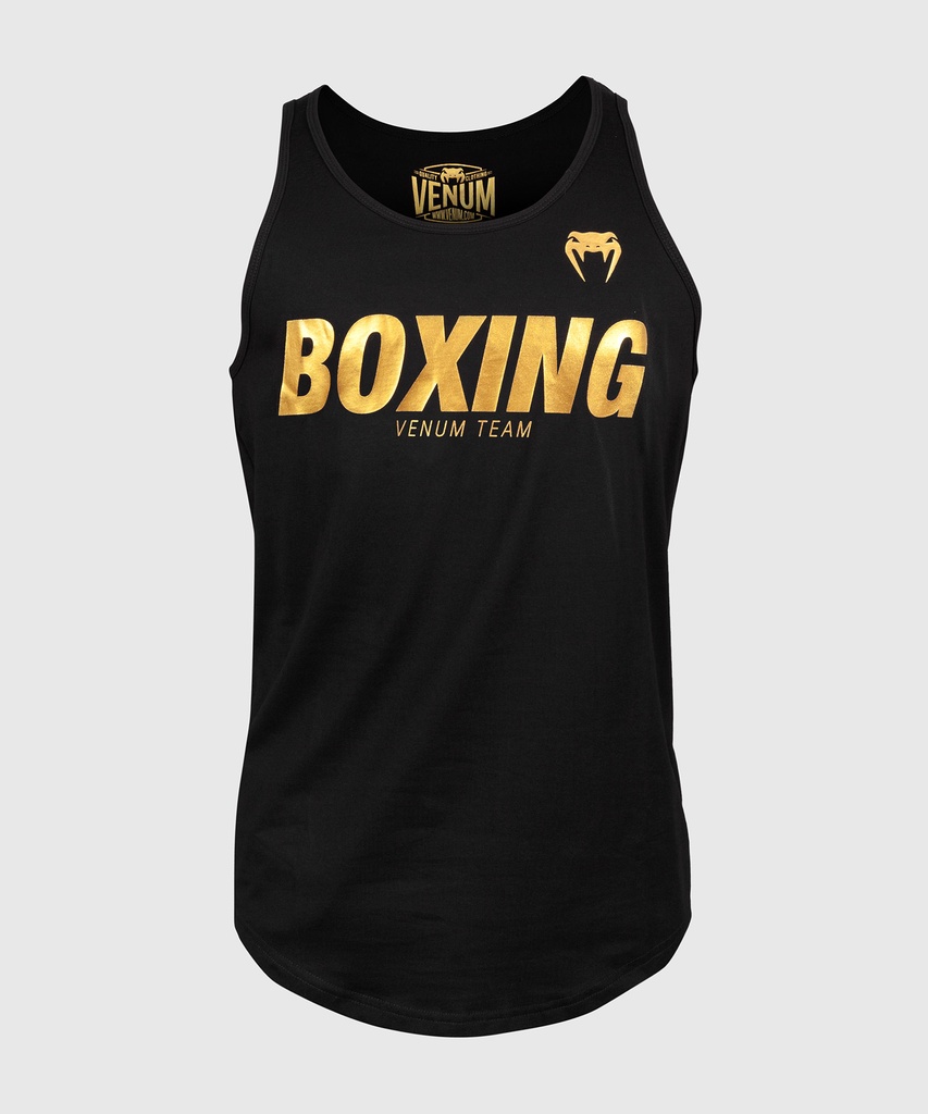 Venum Tank Top Boxing VT, Schwarz-Gold