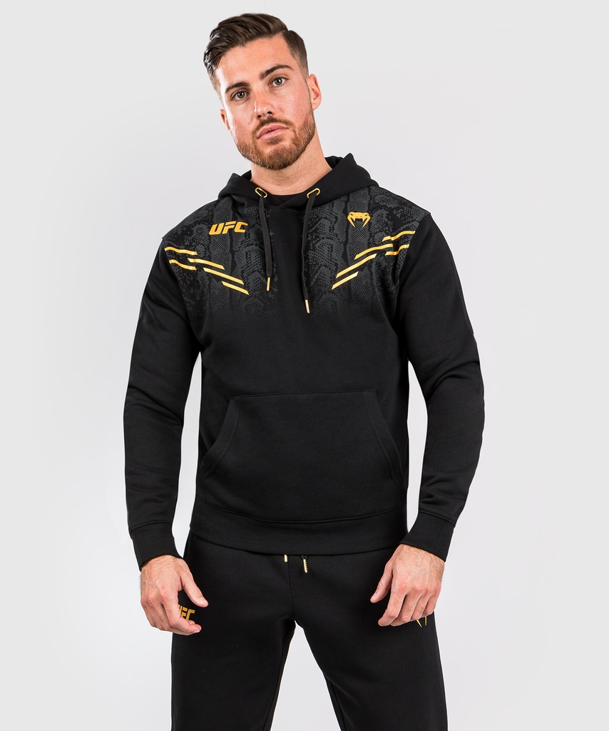 Venum Hoodie UFC Adrenaline Replica Champion, Schwarz-Gold