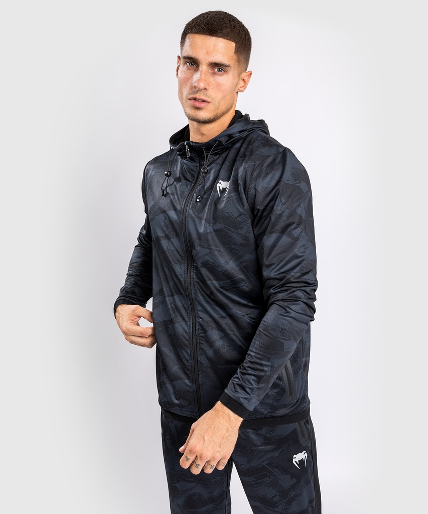 Venum Zip Hoodie Electron 3.0, Schwarz-Camo