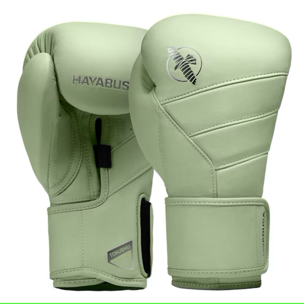 Hayabusa Boxhandschuhe T3 Kanpeki, Helles Moßgrün