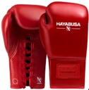 Hayabusa Boxhandschuhe Pro Fight Pferdehaar mit Schnürung, Rot