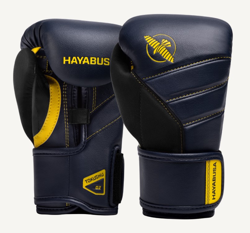 Hayabusa Boxhandschuhe T3 Kids, Marineblau-Gelb