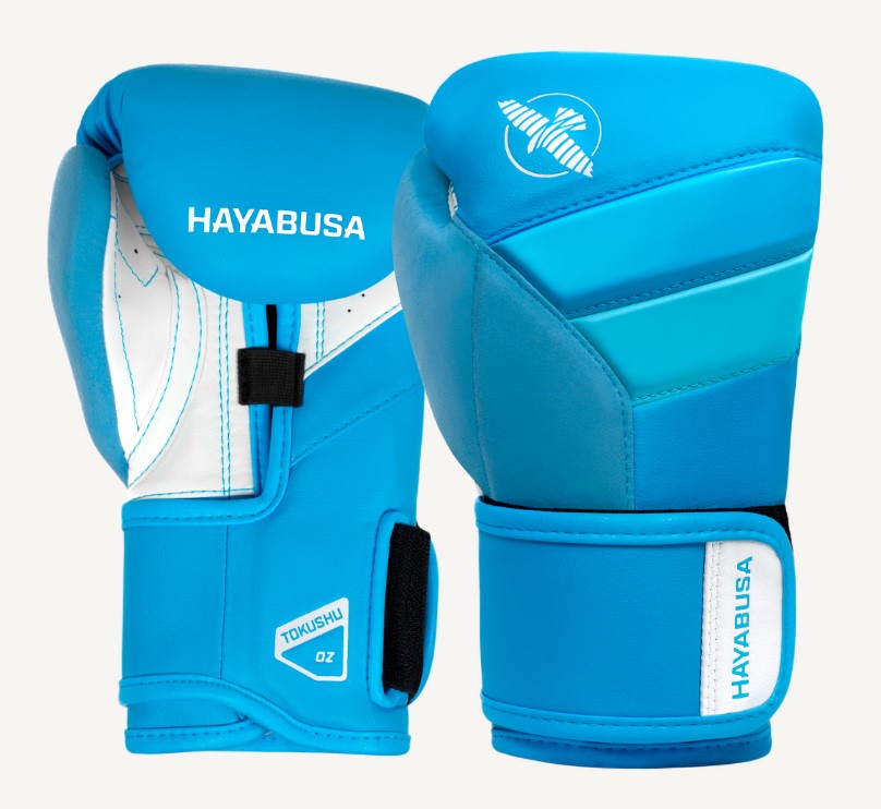 Hayabusa Boxing Gloves T3 Kids, Neon Blue