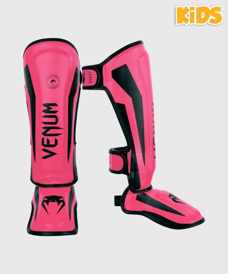 Venum Schienbeinschoner Elite Kids, Neonpink