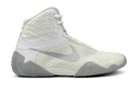 Nike Wrestling Shoes Tawa, White-Metallic Silver