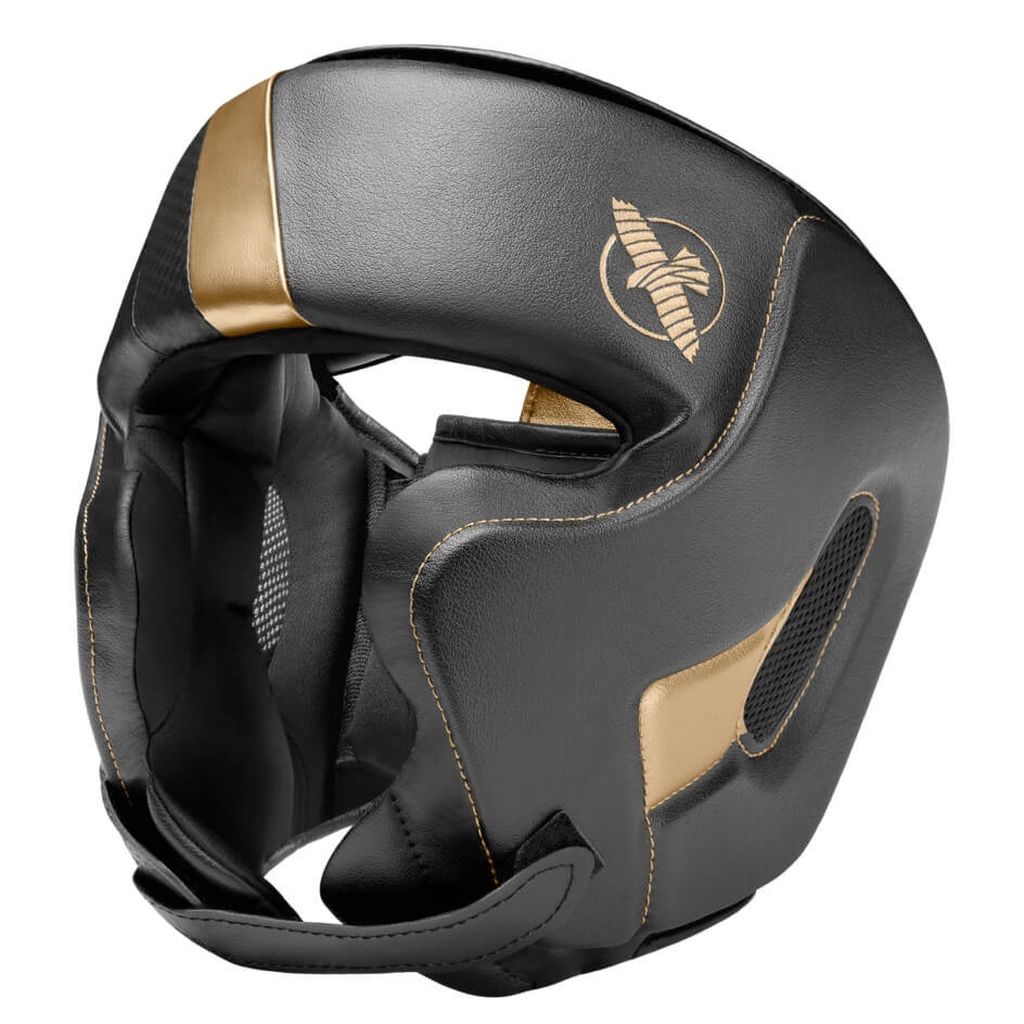 Hayabusa Head Guard T3, Black-Gold