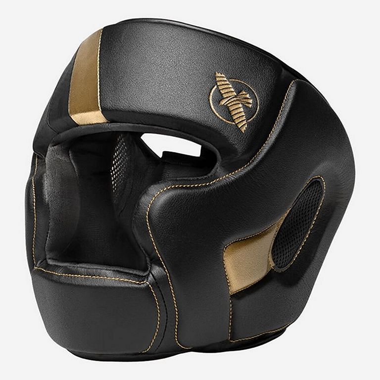 Hayabusa Head Guard T3 Full Face, Black-Gold