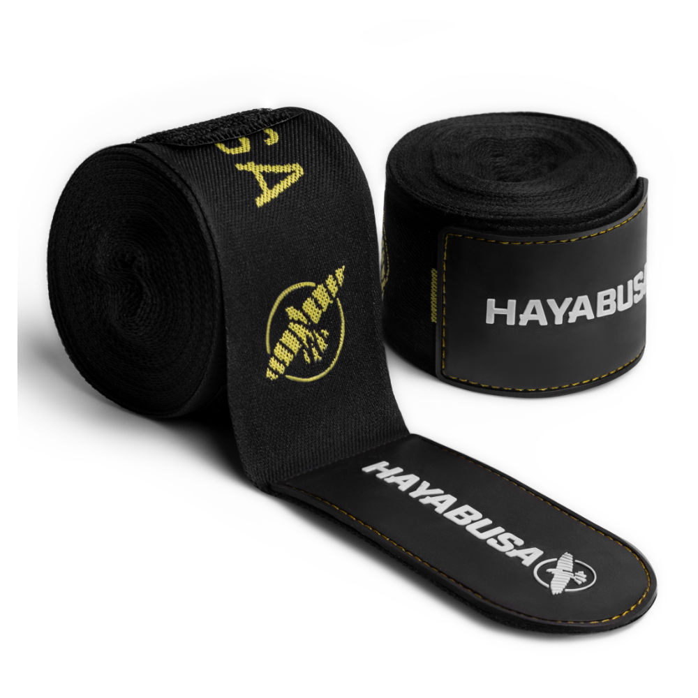 Hayabusa Hand Wraps Deluxe 4.5m, Black-Gold