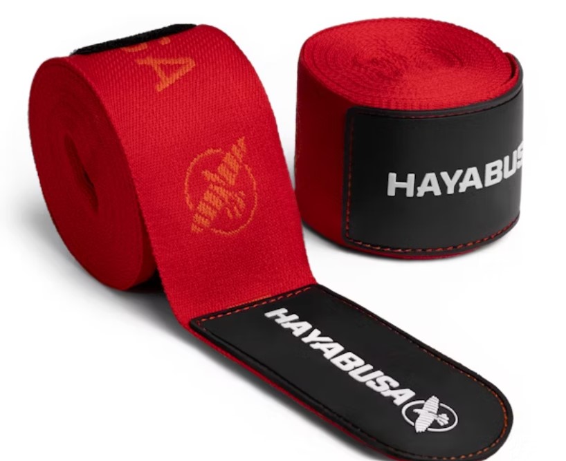 Hayabusa Boxbandagen Deluxe 4,5m, Rot