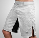 Hayabusa Fight Shorts Hexagon, White