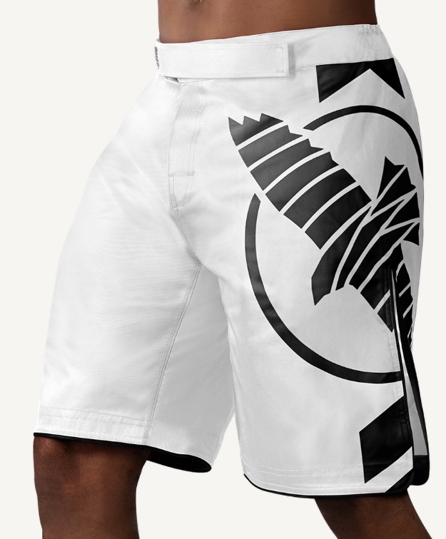 Hayabusa Fight Shorts Icon, White