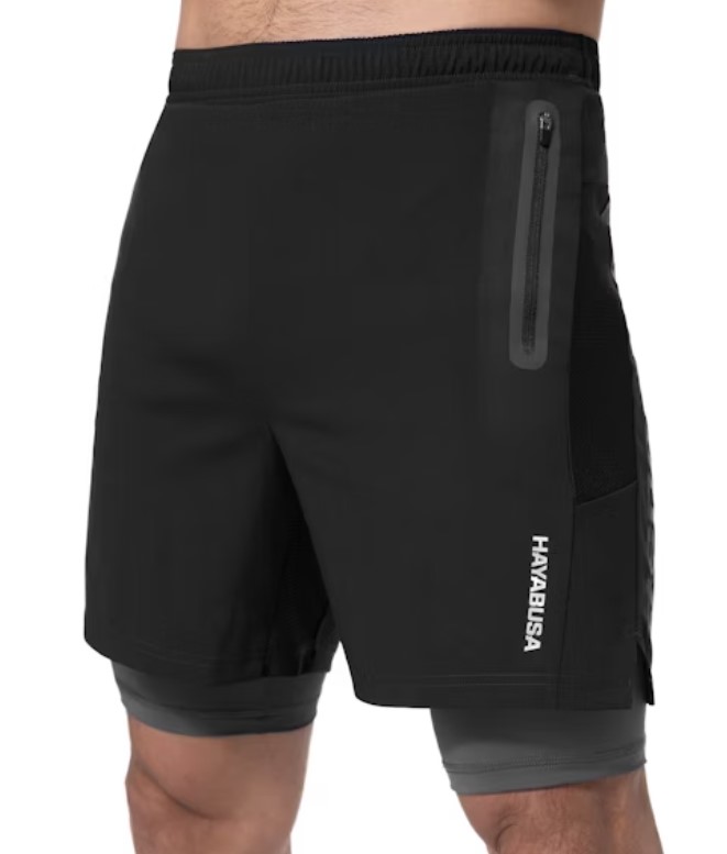 Hayabusa Training Shorts Performance mit Compression Shorts