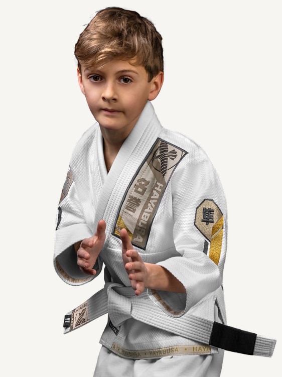 Hayabusa BJJ Gi Ascend Youth, White