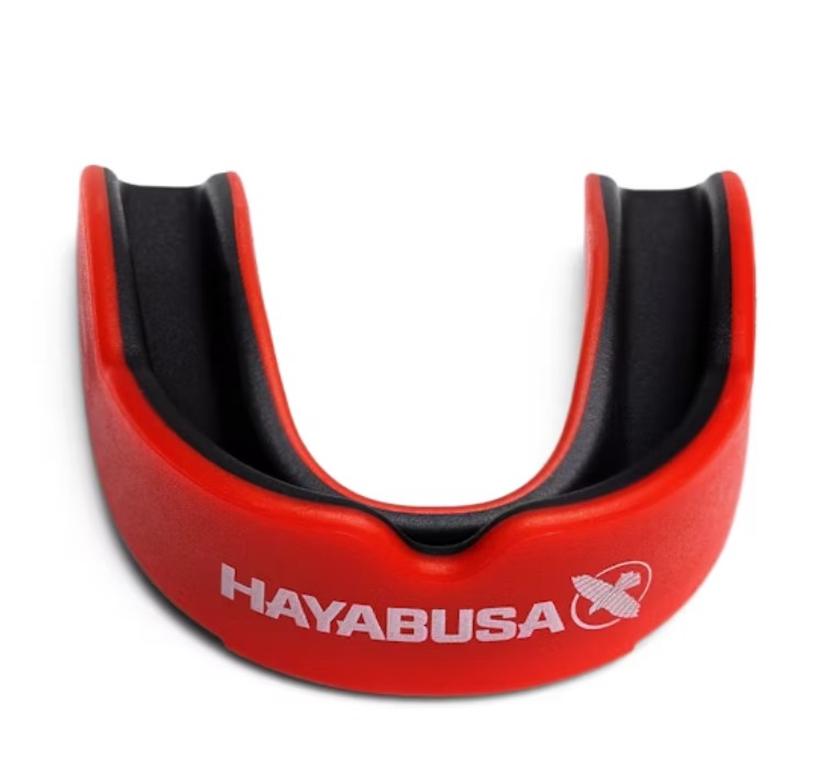 Hayabusa Mouthguard Combat, Red-Black