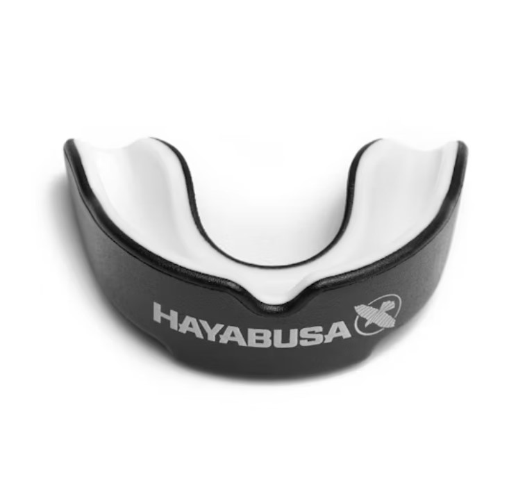 Hayabusa Mouthguard Combat Youth, Black-White