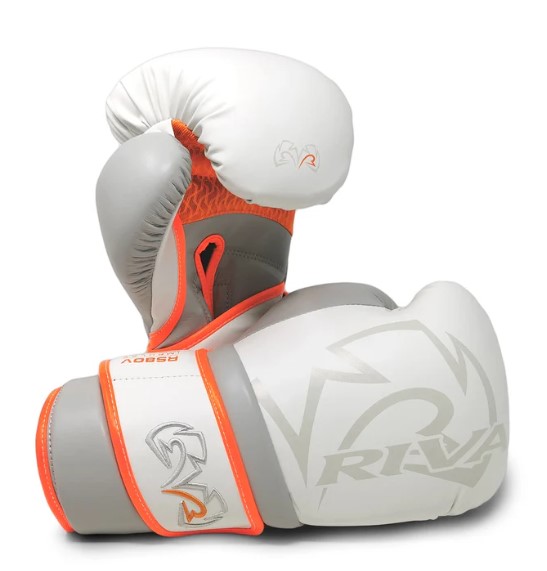 Rival Boxhandschuhe RS80V Impulse, Weiß-Hellgrau