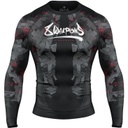 8Weapons Rash Guard Hit 2.0, Schwarz-Rot