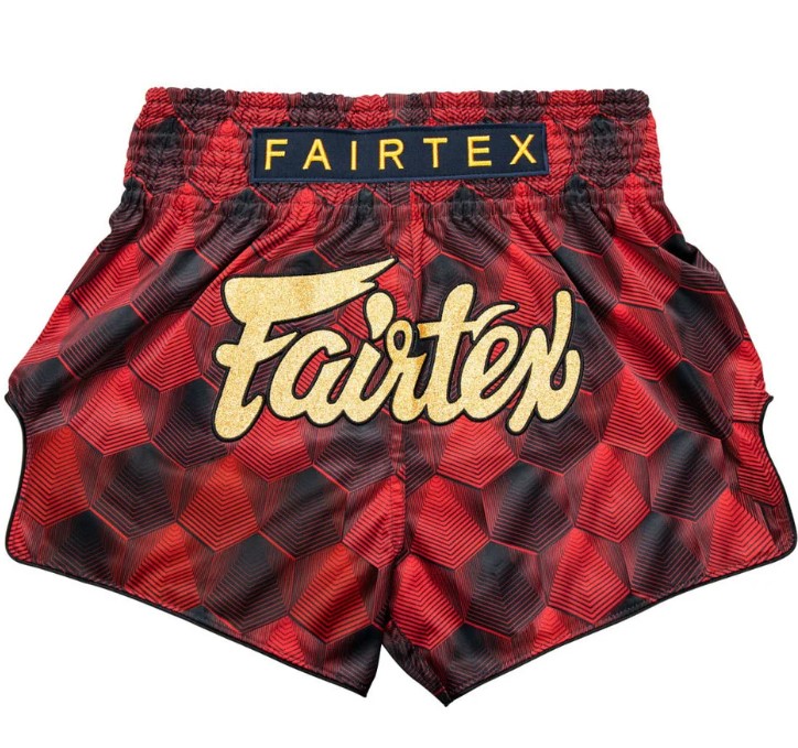 Fairtex Muay Thai Shorts BS1919, Red