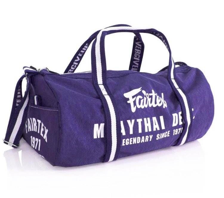 Fairtex Gym Bag Barrel BAG9, Violet