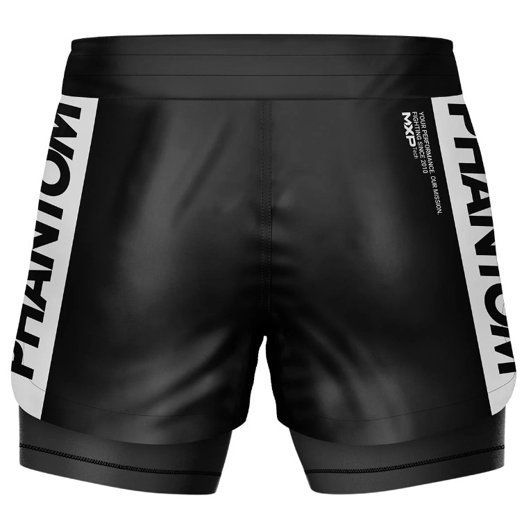 Phantom Fight Shorts Fusion 2in1 Apex