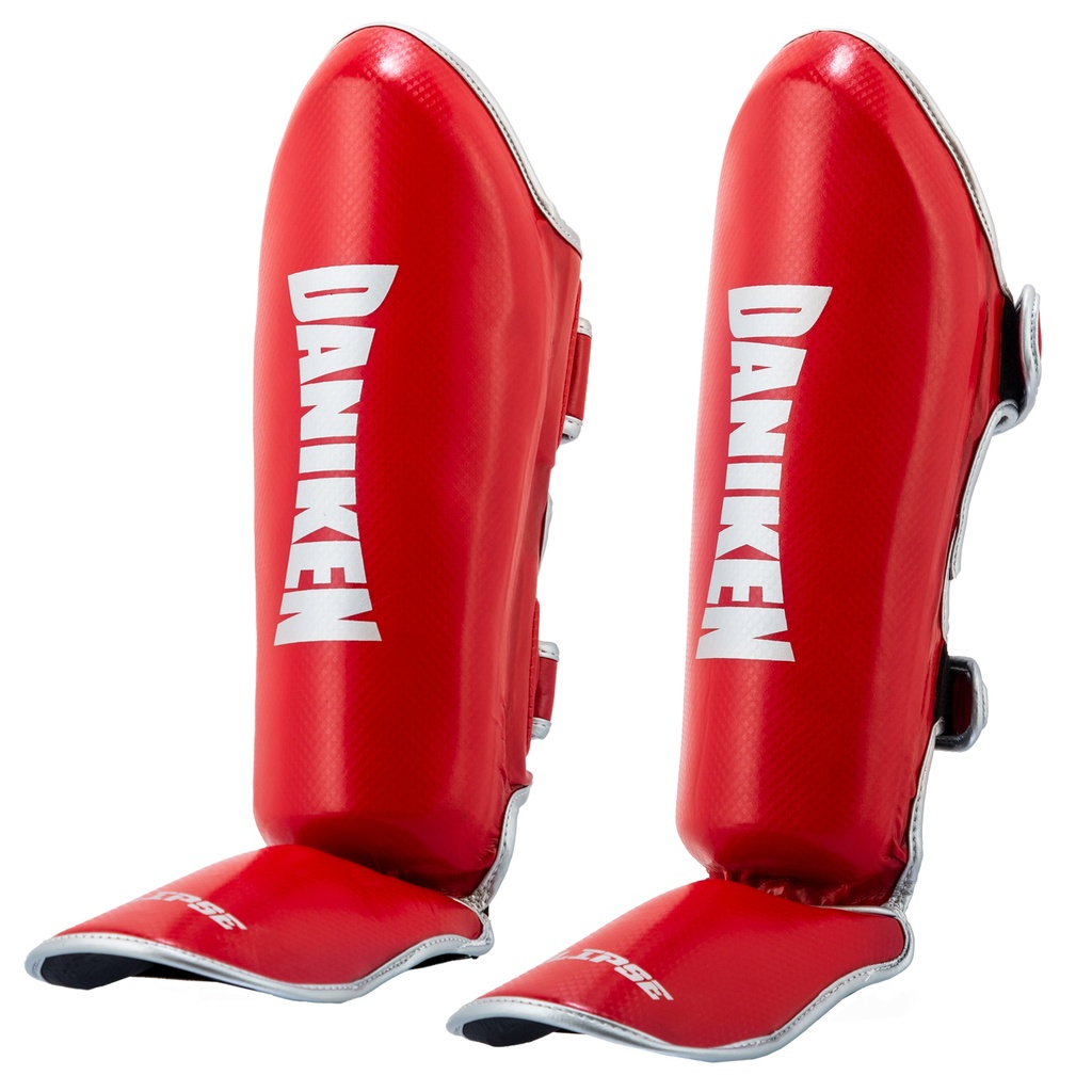 Daniken Shin Guards Eclipse, Red-Silver