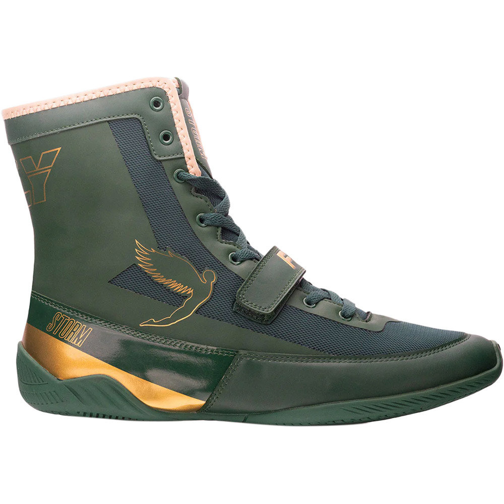 Fly Boxing Shoes Storm, Green-Gold