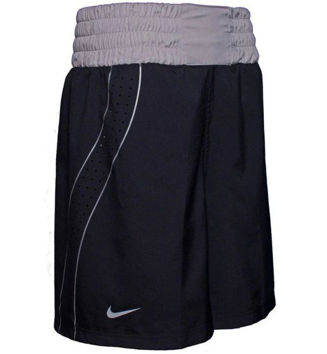 NIke Boxing Shorts Competition, Black-Pewter