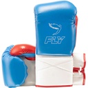 Fly Boxhandschuhe Superlace X, Blau-Weiß