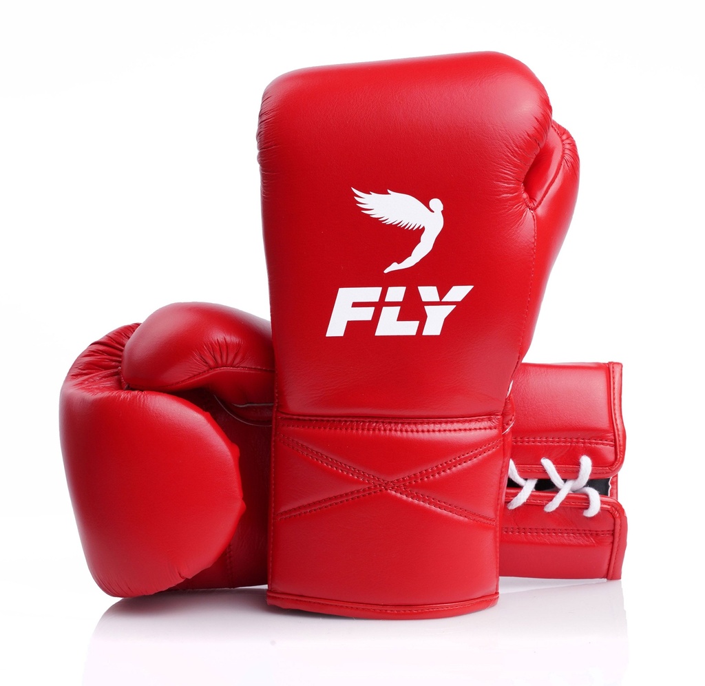 Fly Boxing Gloves Superlace X, Red