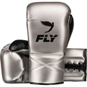 Fly Boxhandschuhe Superlace X, Silber-Schwarz