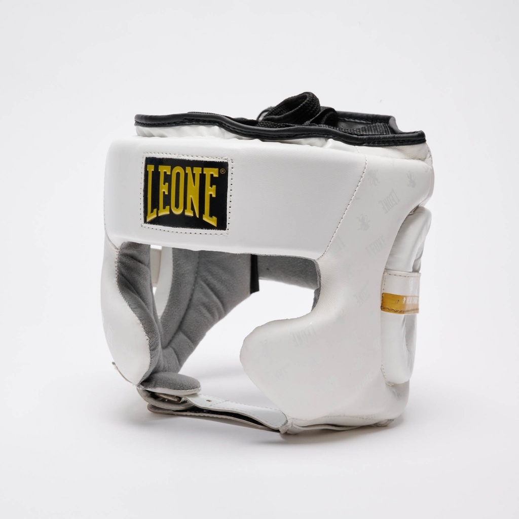 Leone Head Guard DNA Sparring, White-Gold